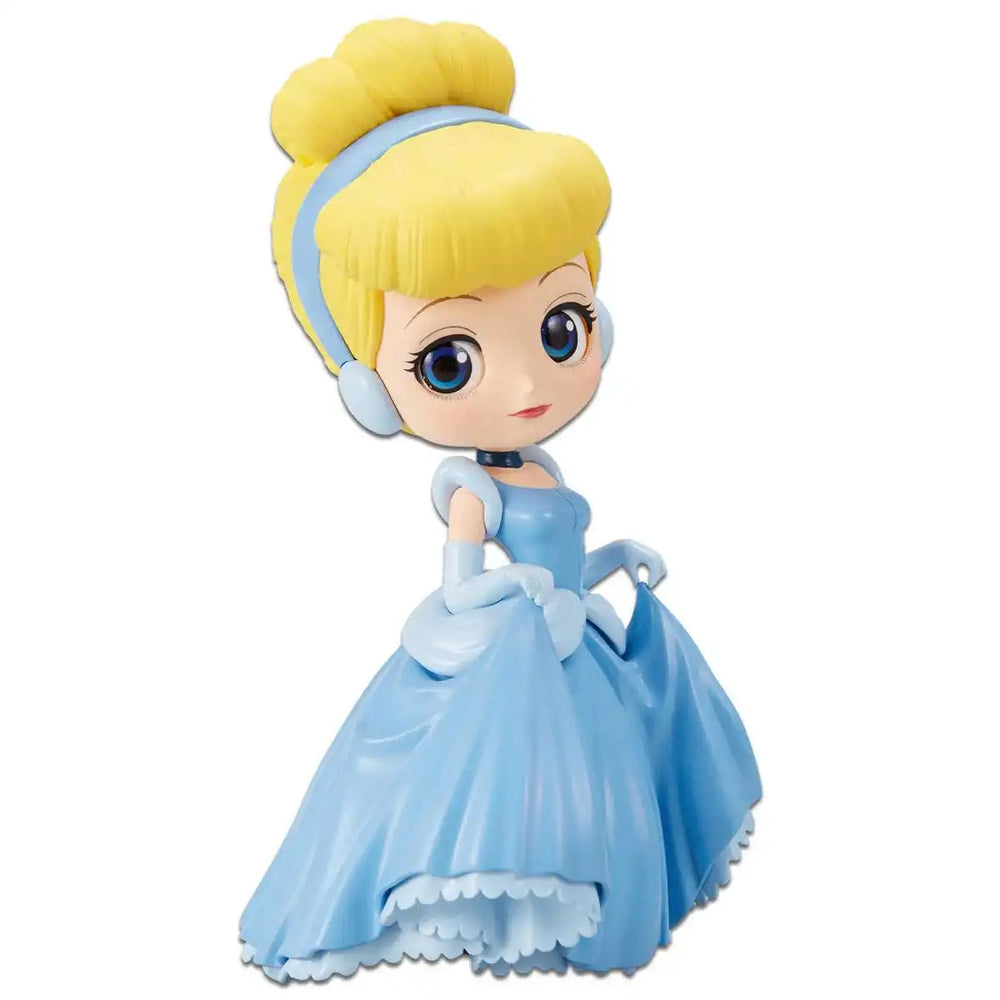 Disney Q Posket Minifigur Cinderella A Normal Color Version 14 cm - Smalltinytoystore