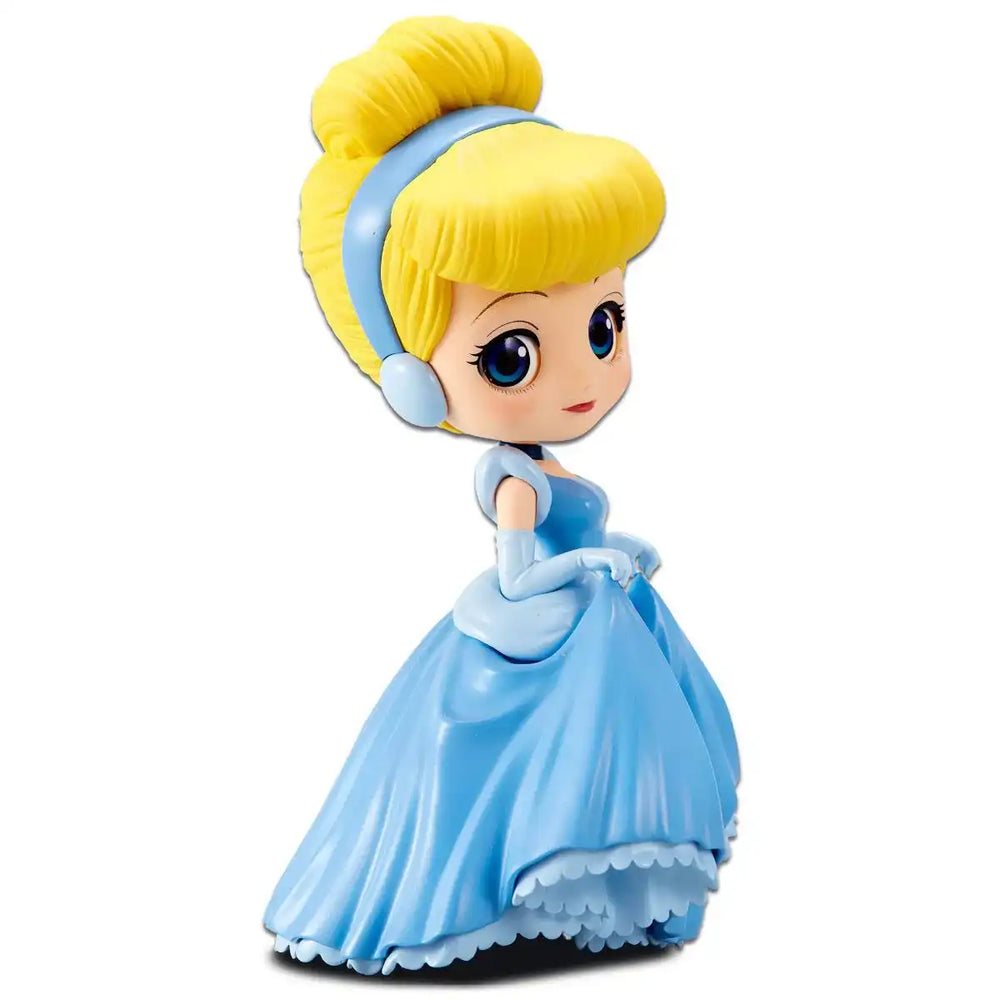 Disney Q Posket Minifigur Cinderella A Normal Color Version 14 cm - Smalltinytoystore