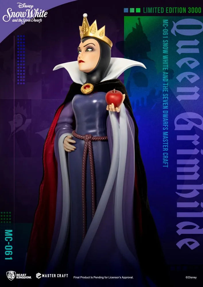 Disney Snow White and the Seven Dwarfs Master Craft Statue Queen Grimhilde 41 cm - Smalltinytoystore