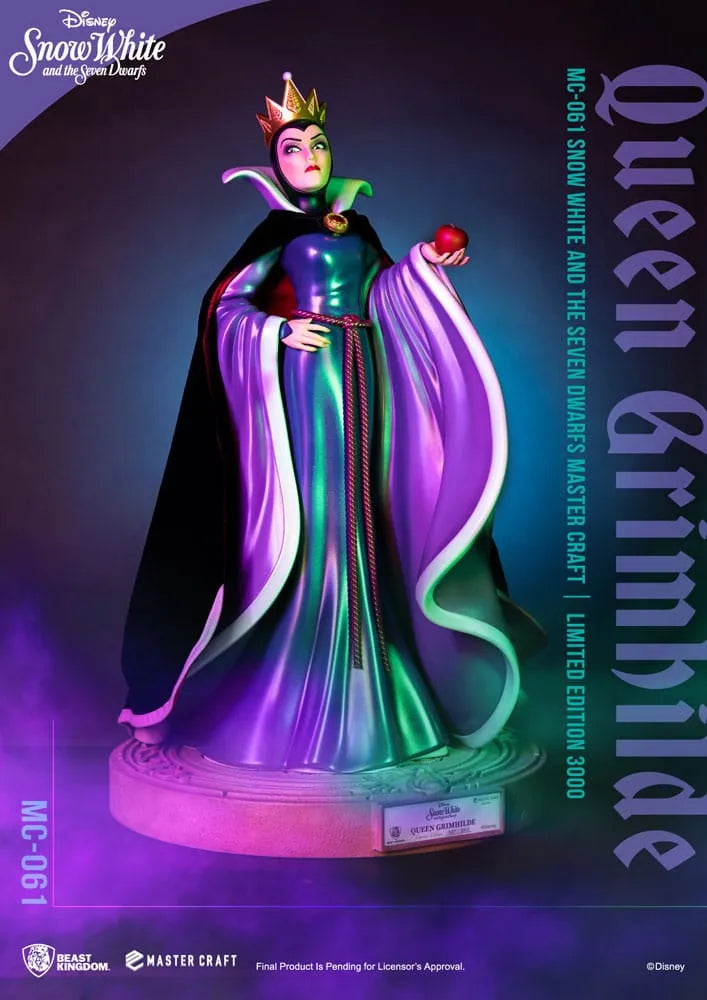 Disney Snow White and the Seven Dwarfs Master Craft Statue Queen Grimhilde 41 cm - Smalltinytoystore