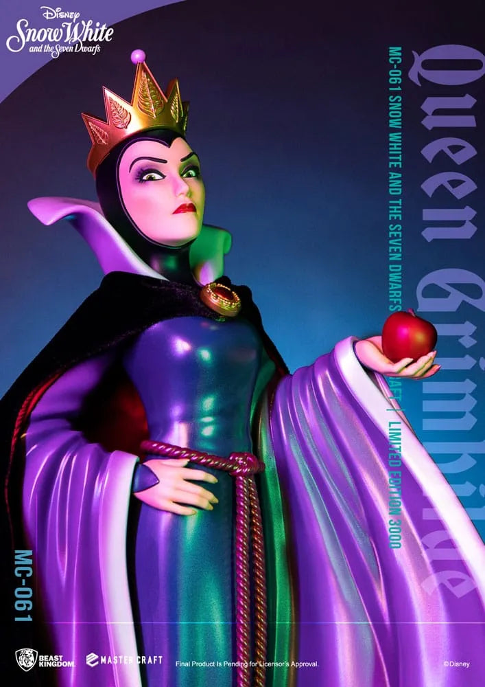 Disney Snow White and the Seven Dwarfs Master Craft Statue Queen Grimhilde 41 cm - Smalltinytoystore