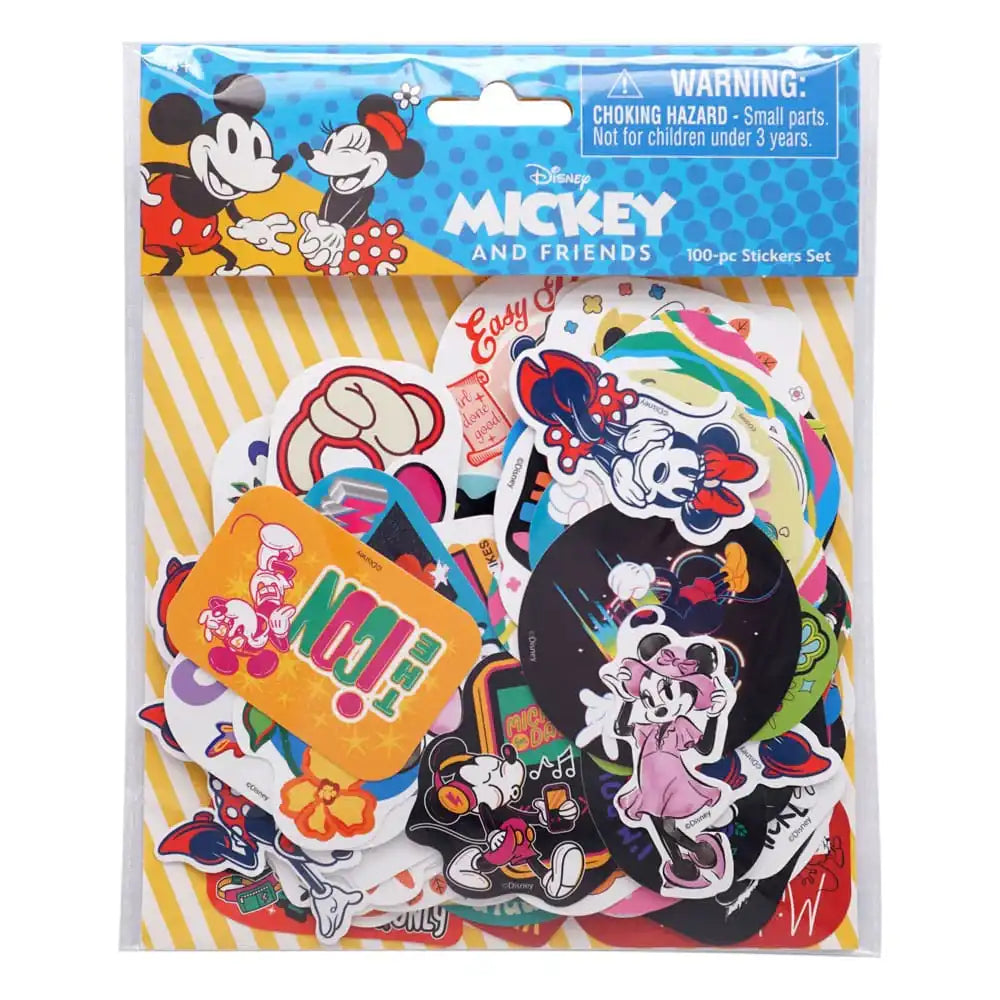 Disney Stickers Set 100er-Pack Mickey & Minnie - Smalltinytoystore