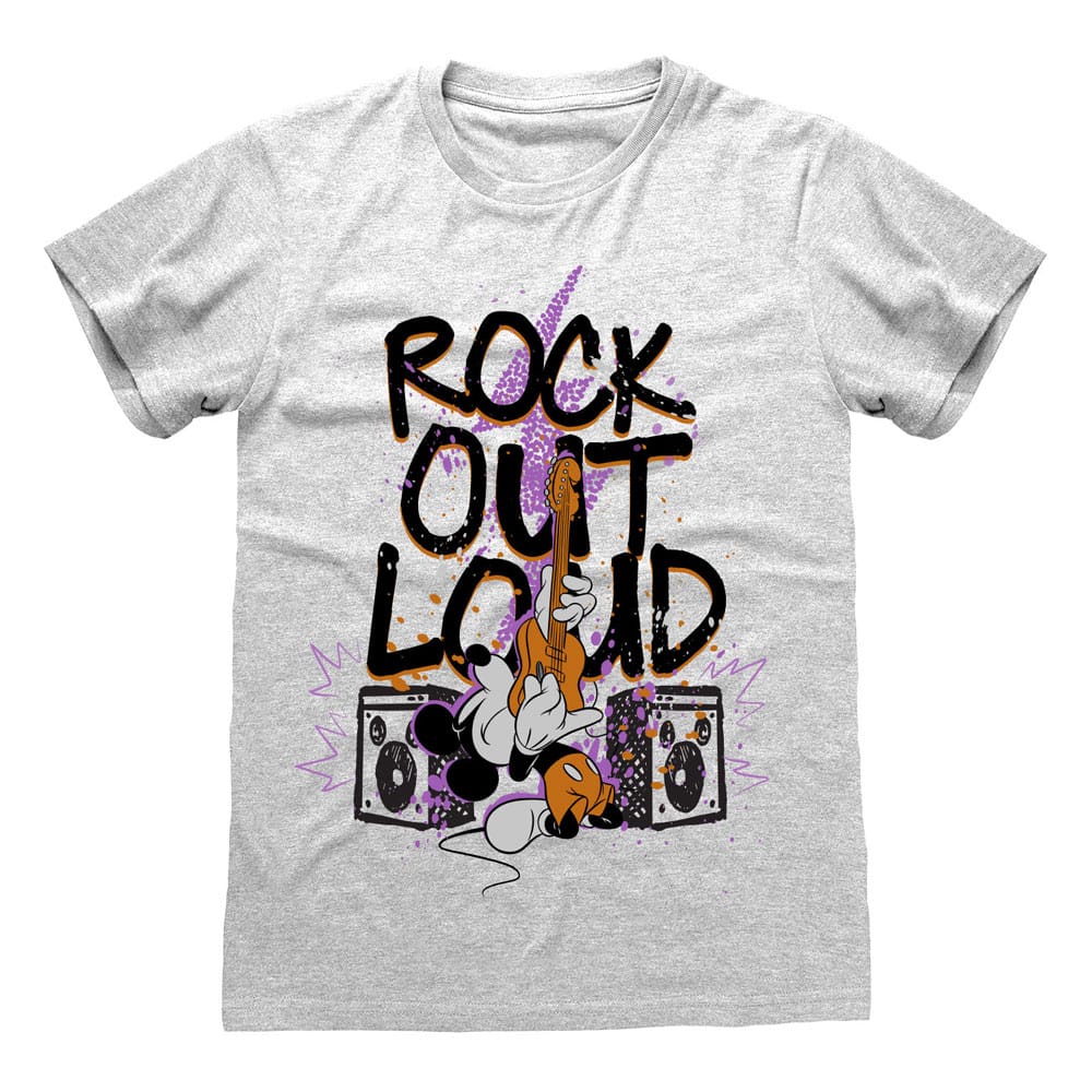 Disney T-Shirt Mickey Rock Out Größe L - Smalltinytoystore