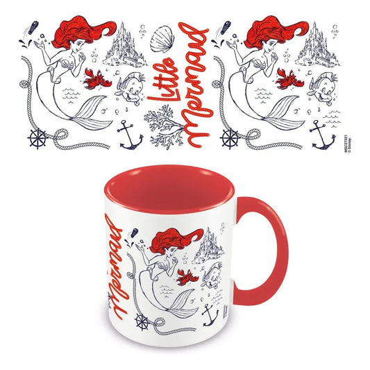 Disney Tasse Little Mermaid Red - Smalltinytoystore