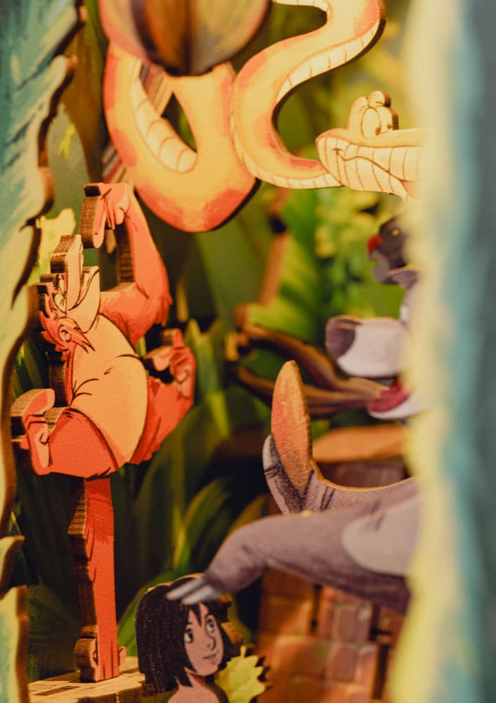 Disney Tiny Adventures Book Nook Mini-Diorama Das Dschungelbuch 23 cm - Smalltinytoystore