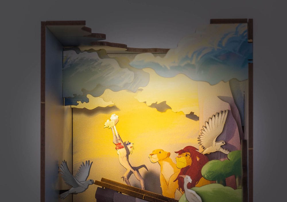 Disney Tiny Adventures Book Nook Mini-Diorama Der König der Löwen 23 cm - Smalltinytoystore