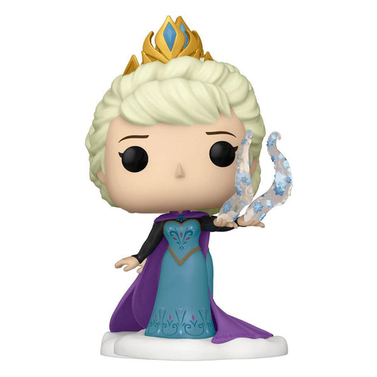 Disney: Ultimate Princess POP! Disney Vinyl Figur Elsa (Die Eiskönigin) 9 cm - Smalltinytoystore