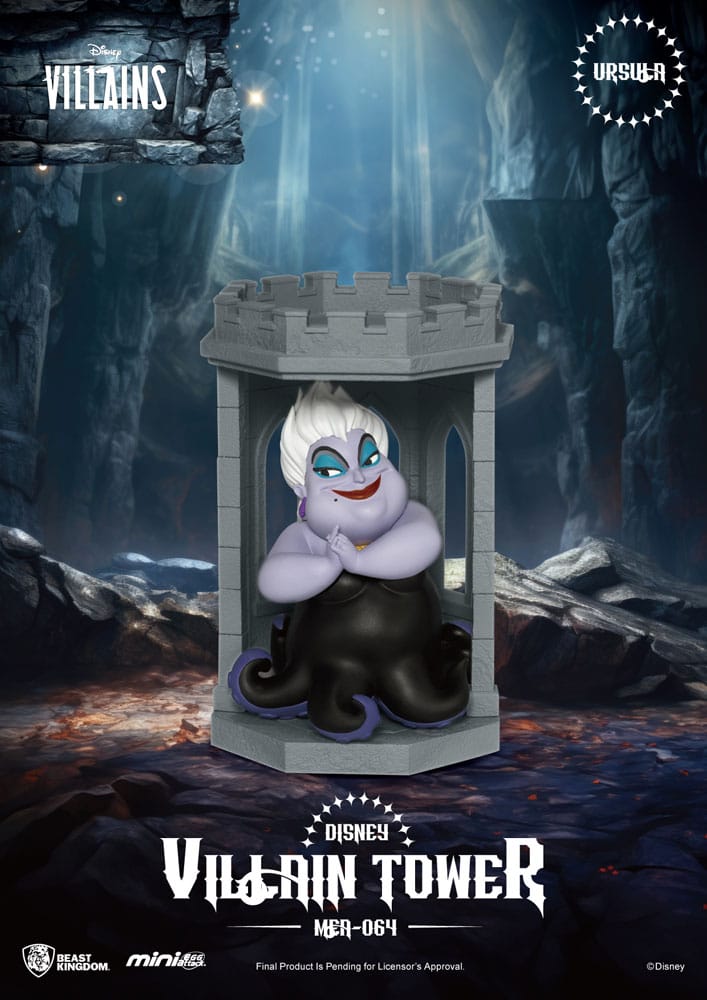 Disney Villains Mini Egg Attack Blind Box Figuren Series Villain Tower Sortiment 12 cm (6) - Smalltinytoystore