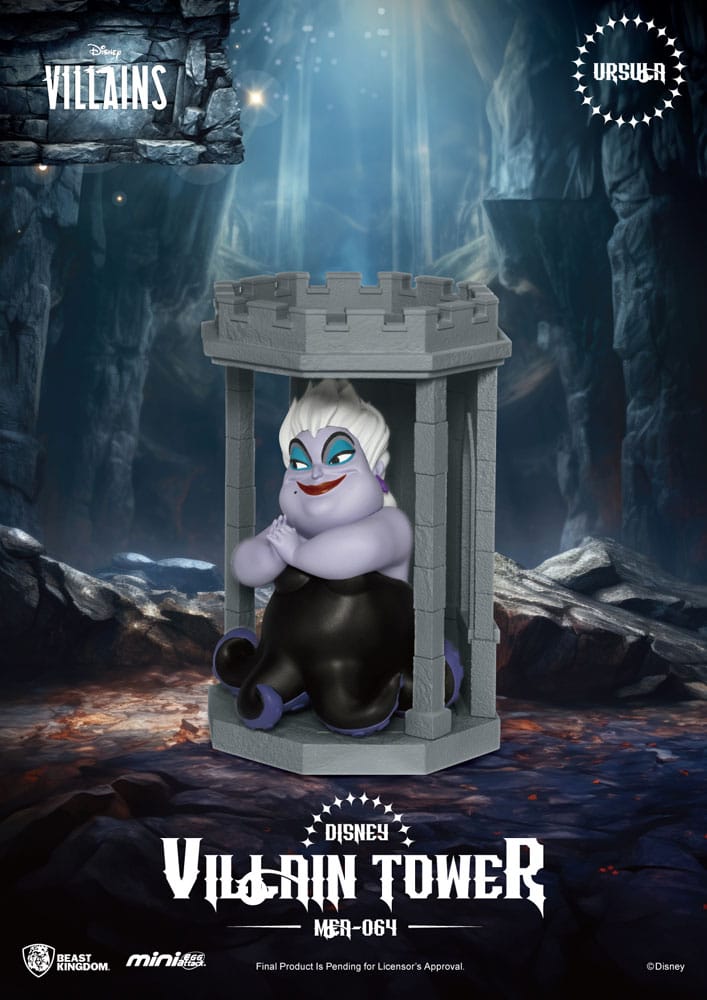 Disney Villains Mini Egg Attack Blind Box Figuren Series Villain Tower Sortiment 12 cm (6) - Smalltinytoystore