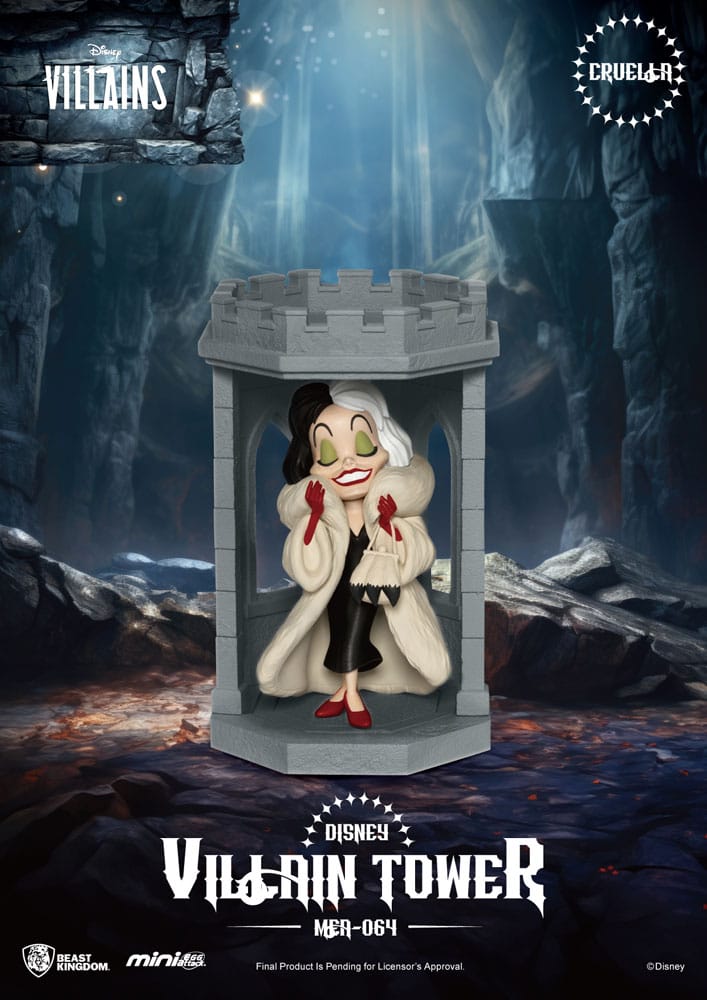 Disney Villains Mini Egg Attack Blind Box Figuren Series Villain Tower Sortiment 12 cm (6) - Smalltinytoystore