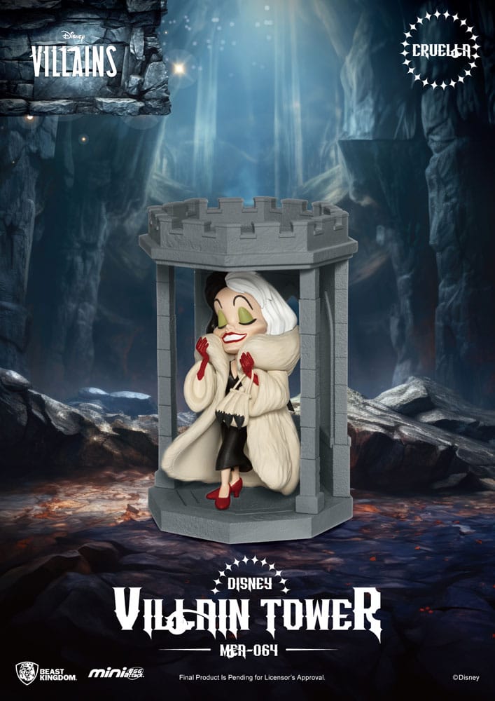 Disney Villains Mini Egg Attack Blind Box Figuren Series Villain Tower Sortiment 12 cm (6) - Smalltinytoystore