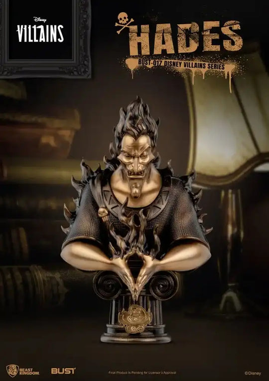 Disney Villains Series PVC Büste Hades 16 cm - Smalltinytoystore