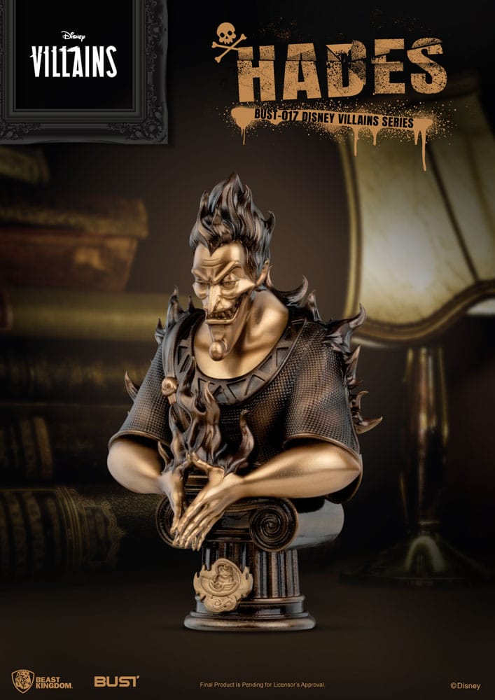 Disney Villains Series PVC Büste Hades 16 cm - Smalltinytoystore