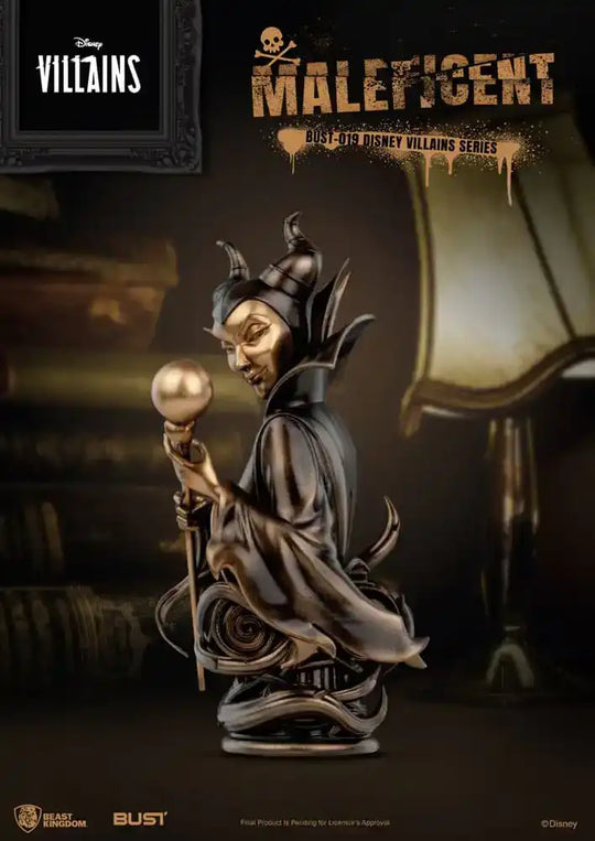 Disney Villains Series PVC Büste Maleficent 16 cm - Smalltinytoystore