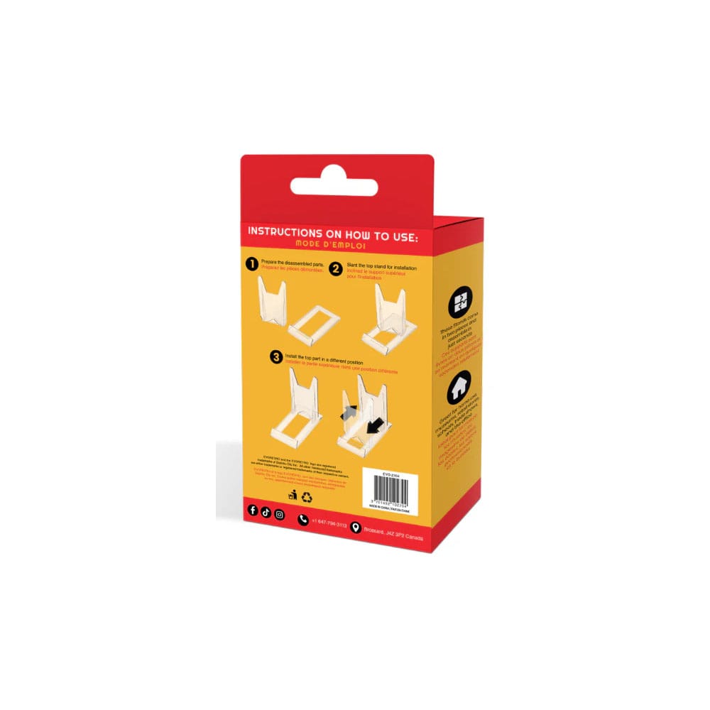 Display Stand 6er-Pack Verstellbar - Smalltinytoystore