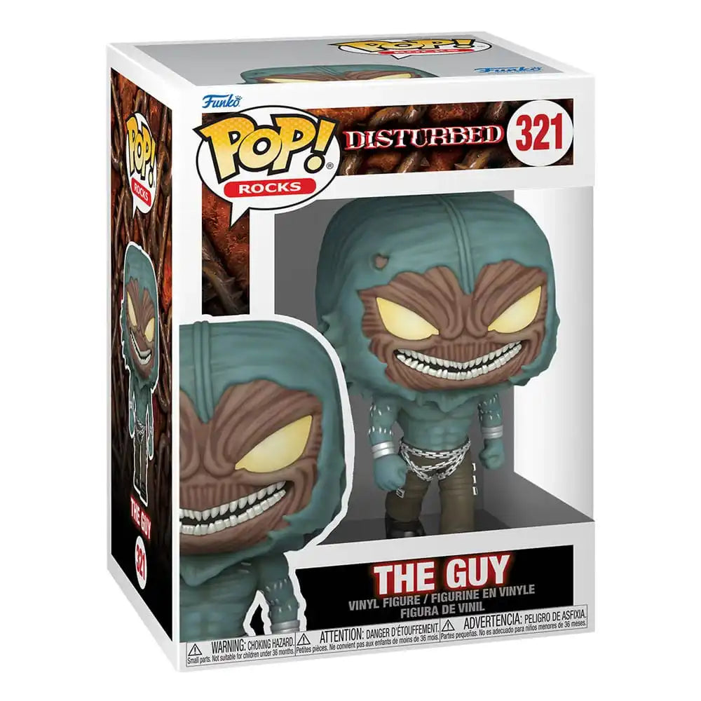 Disturbed POP! Rocks Vinyl Figur The Guy 9 cm - Smalltinytoystore