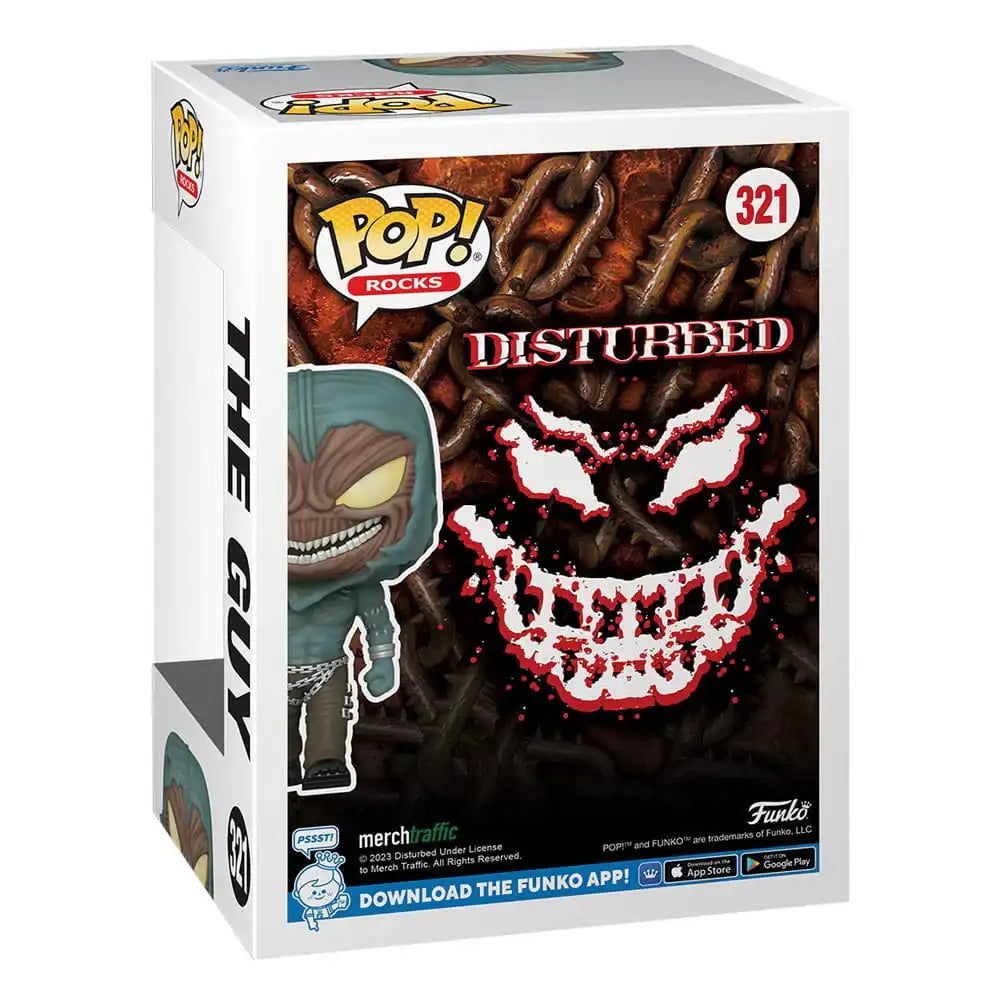 Disturbed POP! Rocks Vinyl Figur The Guy 9 cm - Smalltinytoystore