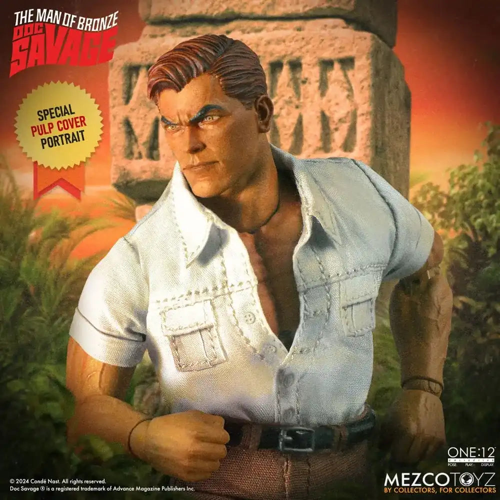 Doc Savage Actionfigur 1/12 Doc Savage Deluxe Edition 18 cm - Smalltinytoystore