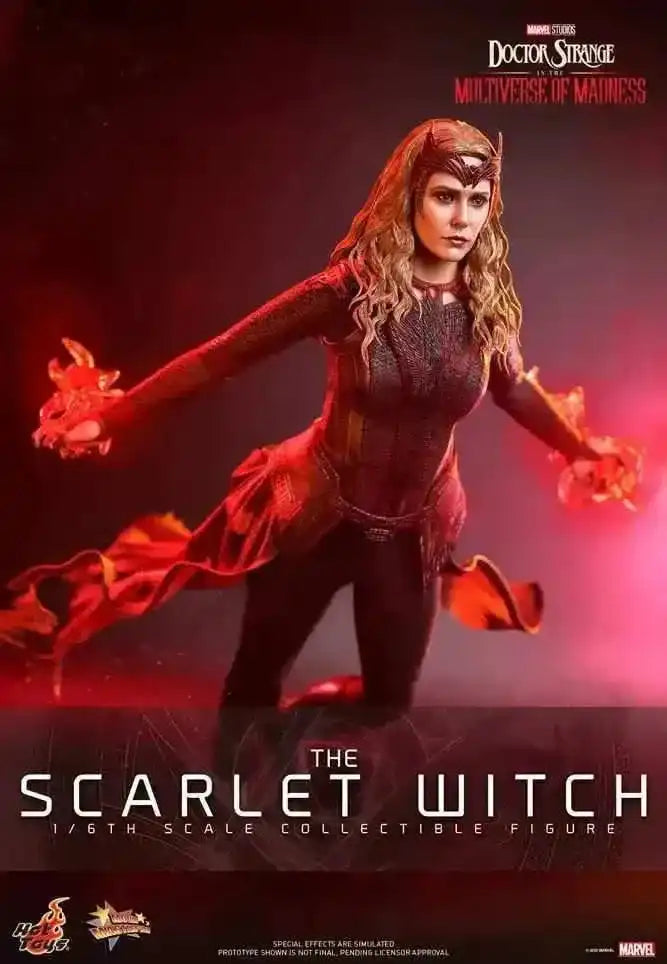 Doctor Strange in the Multiverse of Madness Movie Masterpiece 1/6 The Scarlet Witch 28 cm HOT TOYS - Smalltinytoystore