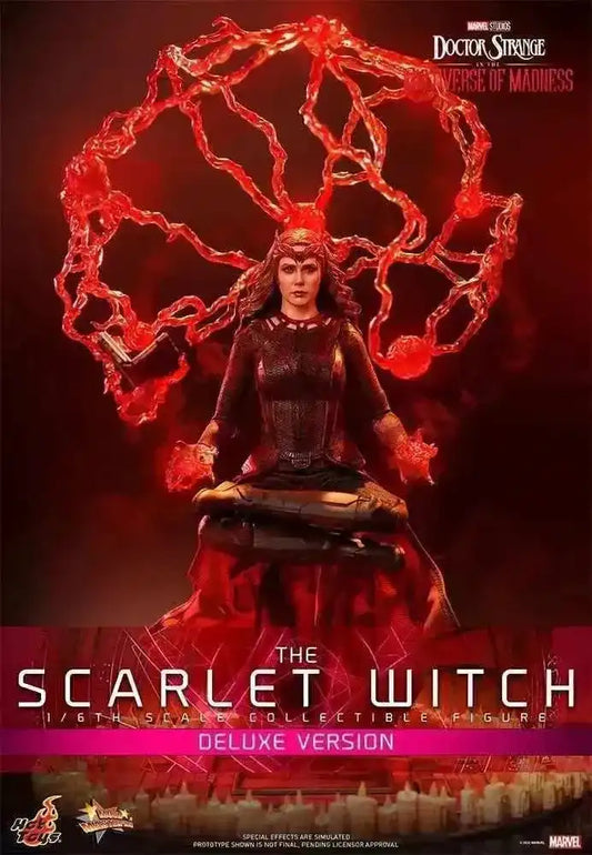 Doctor Strange in the Multiverse of Madness Movie Masterpiece 1/6 The Scarlet Witch (Deluxe Version) 28 cm HOT TOYS - Smalltinytoystore