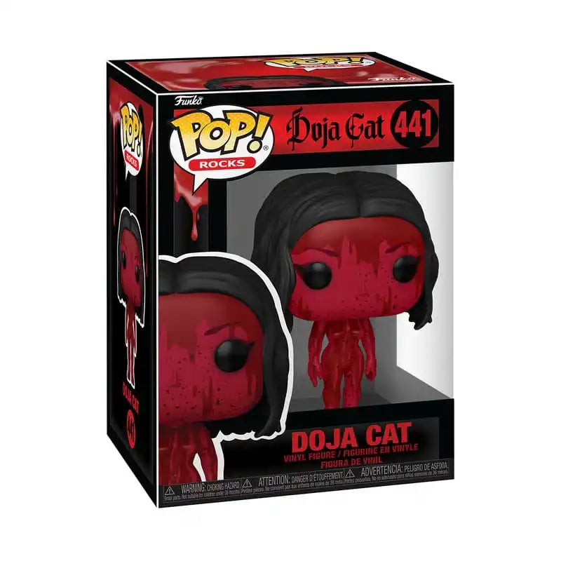 Doja Cat POP! Rocks Vinyl Figur Scarlet 9 cm - Smalltinytoystore