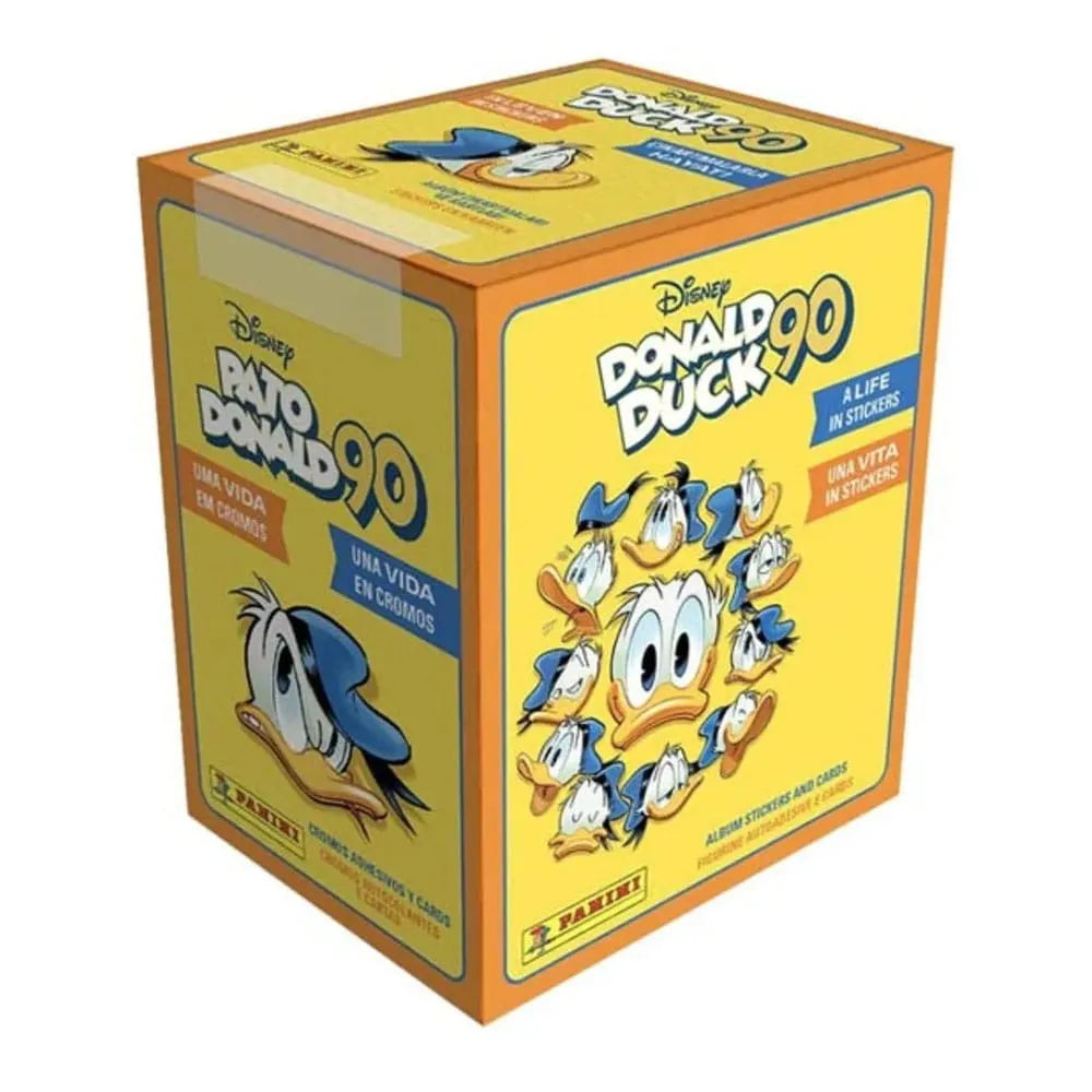 Donald Duck 90 Sticker & Trading Card Collection Display (36) - Smalltinytoystore