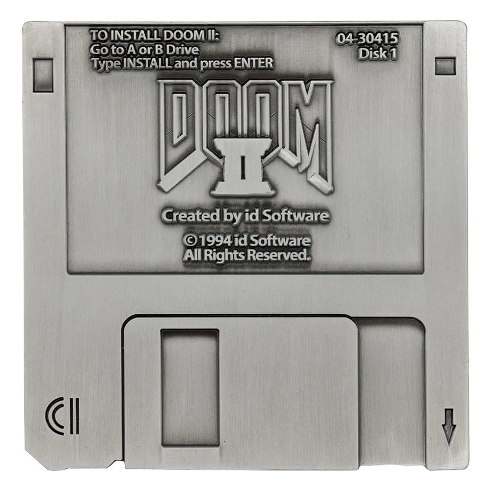 Doom 2 Replik Arena Floppy Disk Limited Edition - Smalltinytoystore