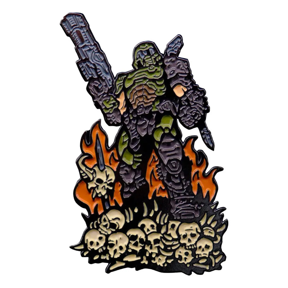 Doom Eternal Ansteck-Pin Doom Guy Limited Edition - Smalltinytoystore