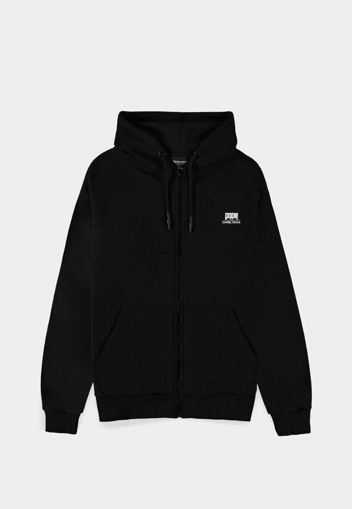 Doom Hoodie Doom Zipper Symbol Größe S - Smalltinytoystore