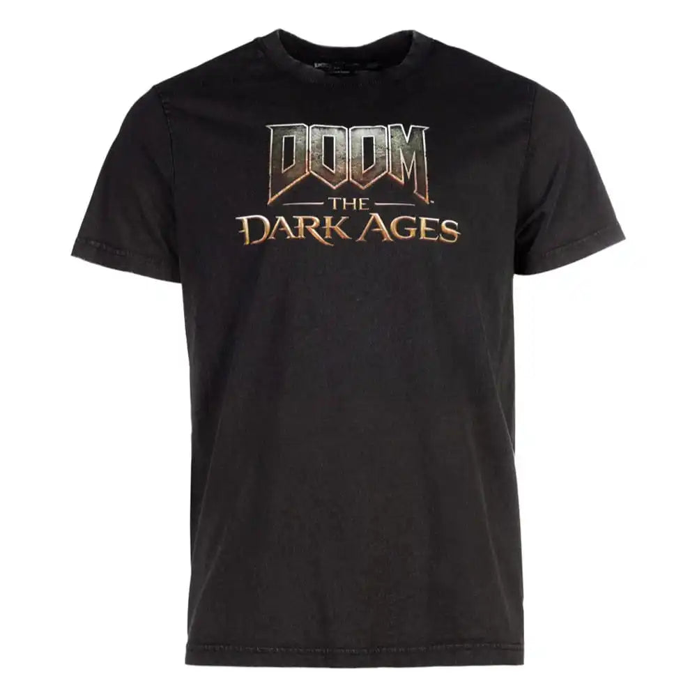 Doom The Dark Ages T-Shirt Logo Washed Out Größe XL - Smalltinytoystore