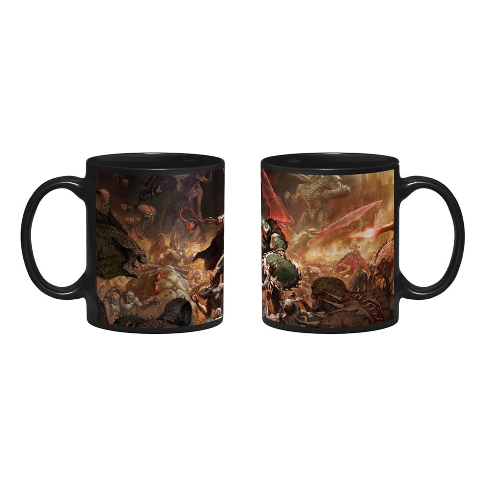 Doom The Dark Ages Tasse Keyart - Smalltinytoystore