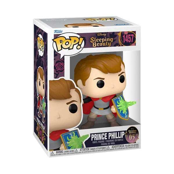 Dornröschen 65th Anniversary POP! Disney Vinyl Figur Prince Phillip 9 cm - Smalltinytoystore