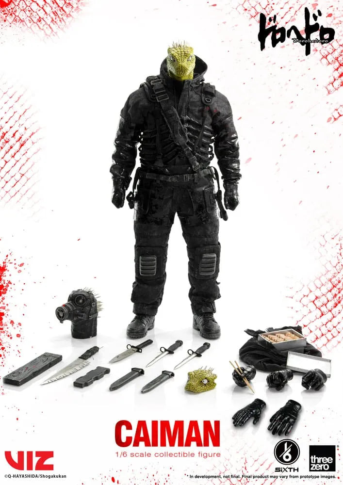 Dorohedoro FigZero Actionfigur 1/6 Caiman 36 cm - Smalltinytoystore