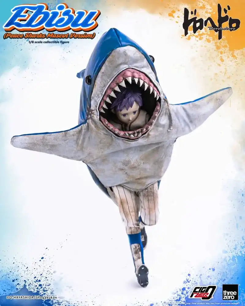 Dorohedoro FigZero Actionfigur 1/6 Ebisu Peace Sharks Mascot Ver. 24 cm - Smalltinytoystore