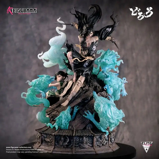 Dororo Elite Fandom Diorama 1/6 Dororo & Hyakkimaru 48 cm - Smalltinytoystore