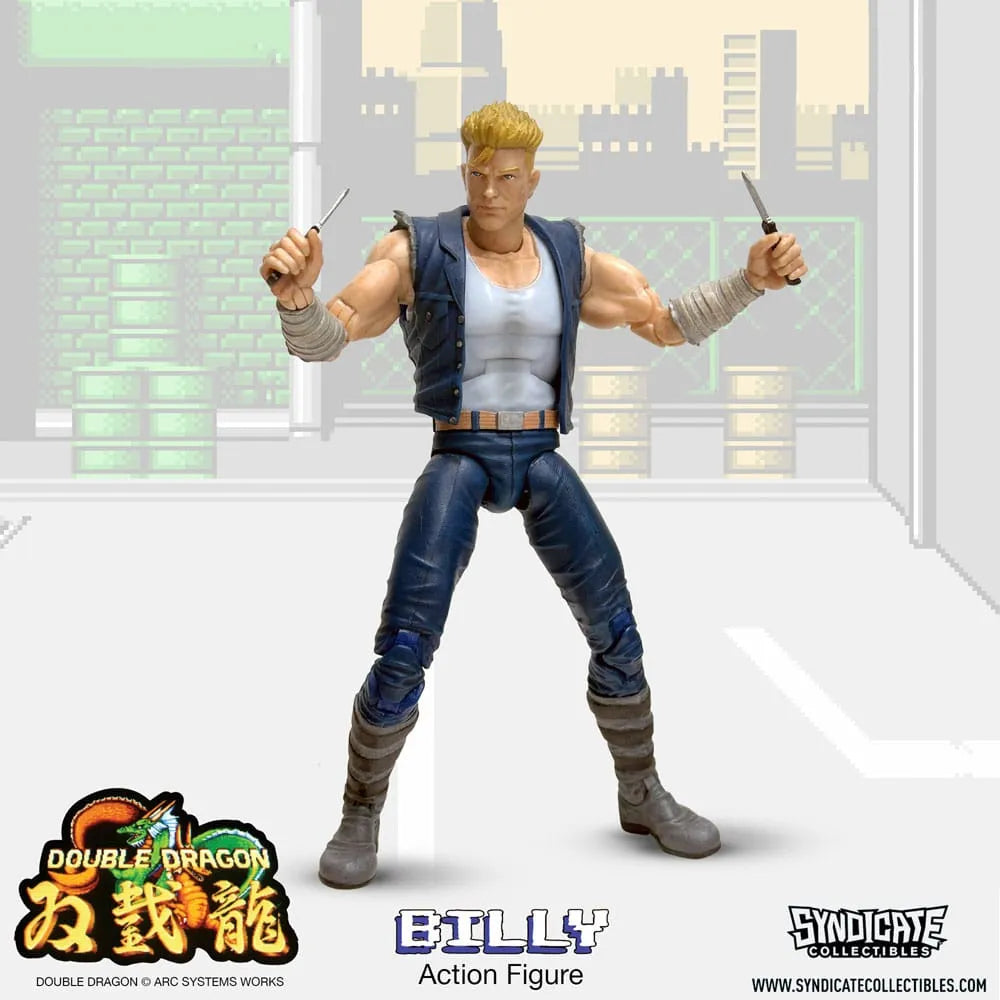 Double Dragon Deluxe Actionfigur 1/12 Billy 18 cm - Smalltinytoystore