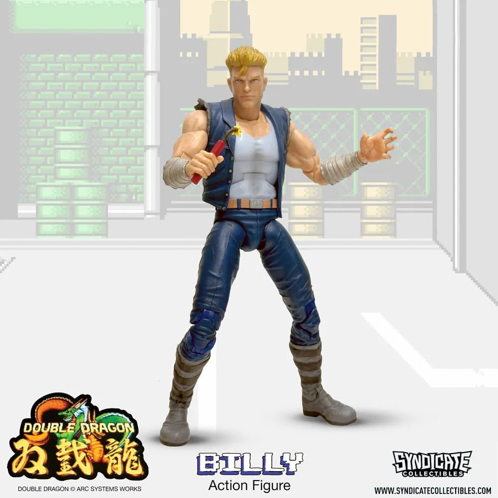 Double Dragon Deluxe Actionfigur 1/12 Billy 18 cm - Smalltinytoystore