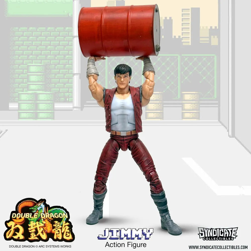 Double Dragon Deluxe Actionfigur 1/12 Jimmy 18 cm - Smalltinytoystore