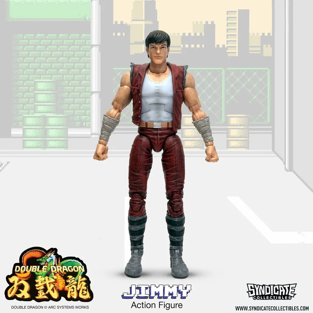 Double Dragon Deluxe Actionfigur 1/12 Jimmy 18 cm - Smalltinytoystore
