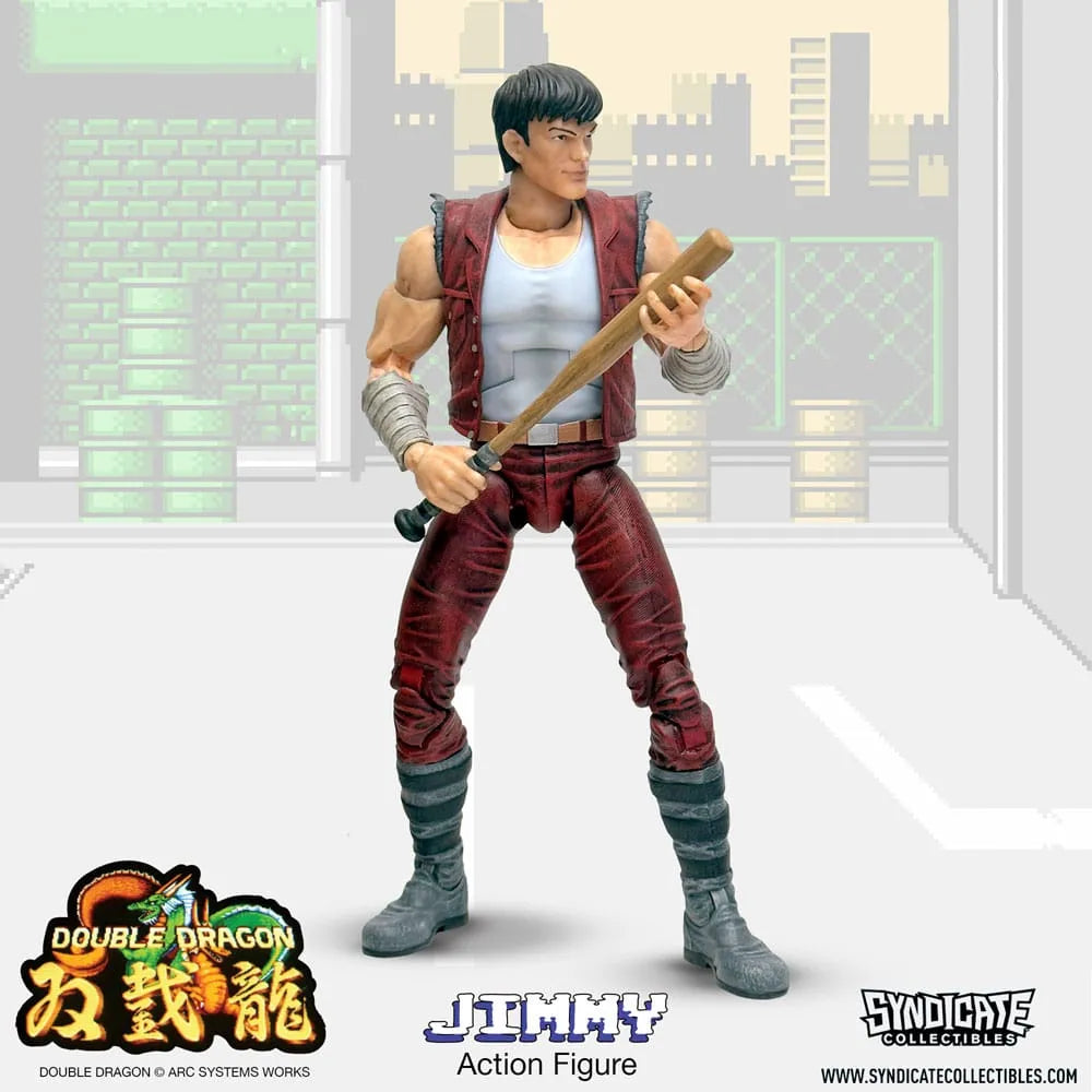 Double Dragon Deluxe Actionfigur 1/12 Jimmy 18 cm - Smalltinytoystore