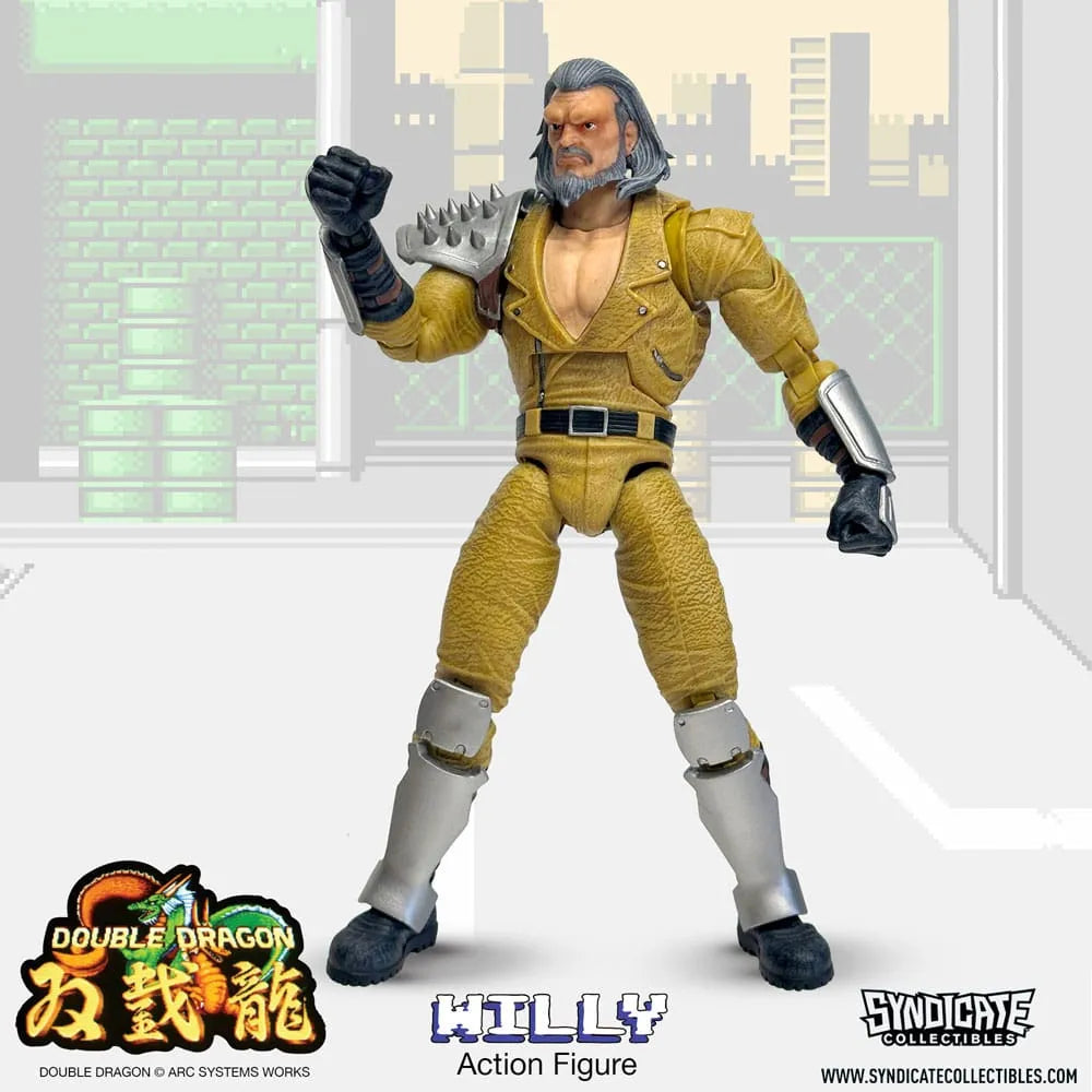 Double Dragon Deluxe Actionfigur 1/12 Willy 18 cm - Smalltinytoystore