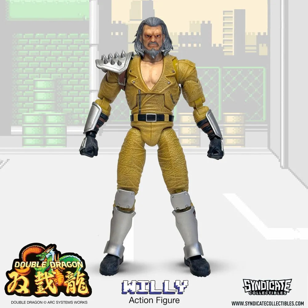Double Dragon Deluxe Actionfigur 1/12 Willy 18 cm - Smalltinytoystore