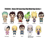 Dr. Stone 3D PVC-Taschenanhänger Series 1 Display (24) - Smalltinytoystore