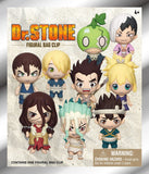 Dr. Stone 3D PVC-Taschenanhänger Series 1 Display (24) - Smalltinytoystore