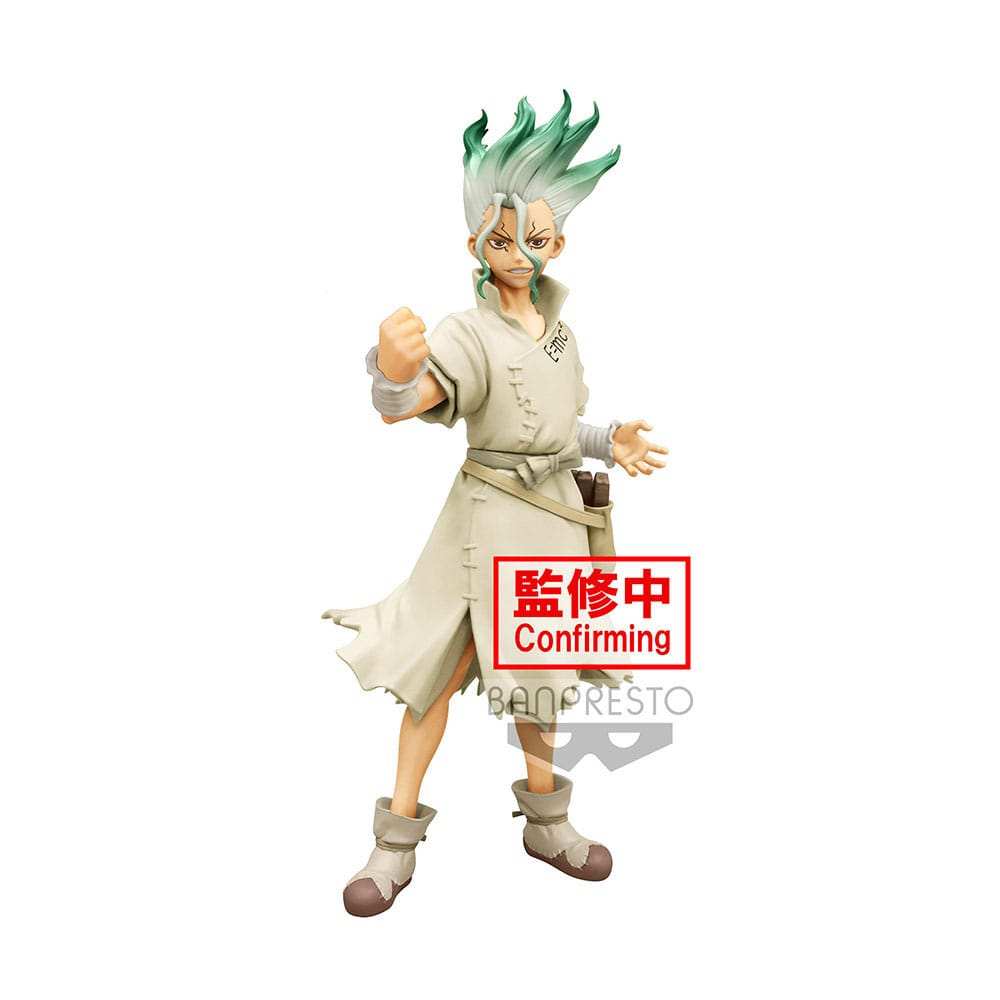 Dr. Stone PVC Statue Stone World Senku Ishigami Ver. B 18 cm - Smalltinytoystore