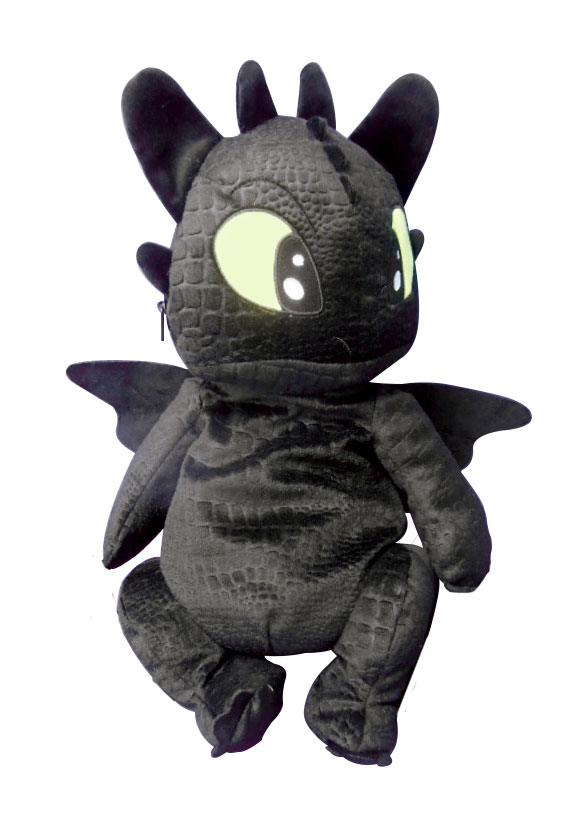 Drachenzähmen leicht gemacht 3 Plüsch-Rucksack Toothless - Smalltinytoystore