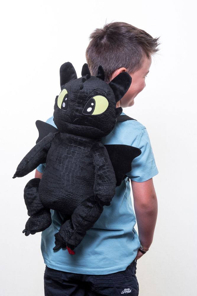 Drachenzähmen leicht gemacht 3 Plüsch-Rucksack Toothless - Smalltinytoystore