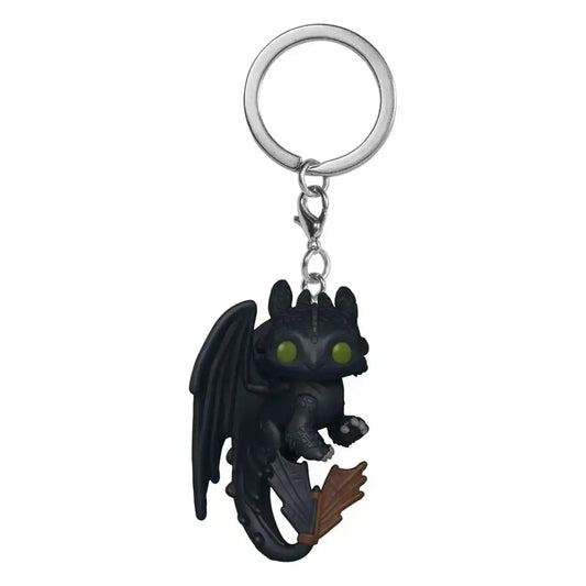 Drachenzähmen leicht gemacht LAM POP! Vinyl Schlüsselanhänger 4 cm Toothless Display (12) - Smalltinytoystore