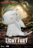 Drachenzähmen leicht gemacht Piggy Vinyl Spardose Light Fury 12 cm - Smalltinytoystore