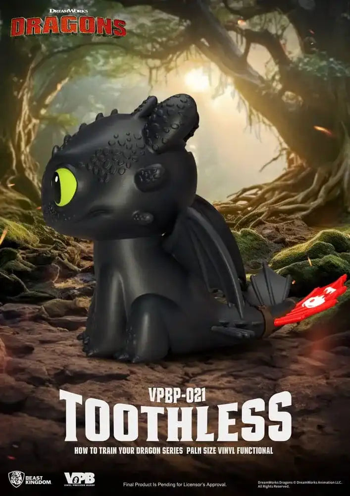Drachenzähmen leicht gemacht Piggy Vinyl Spardose Ohnezahn 12 cm - Smalltinytoystore